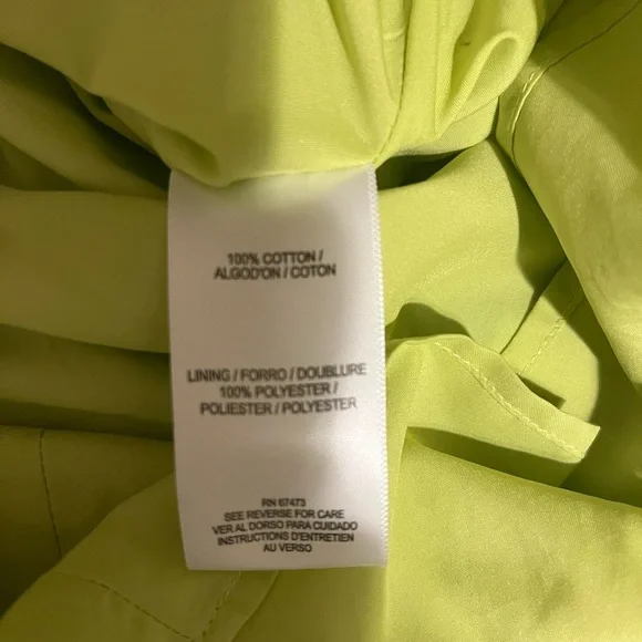 Taylor Blue and Yellow Floral Mini Dress Size M - Picture 4 of 6